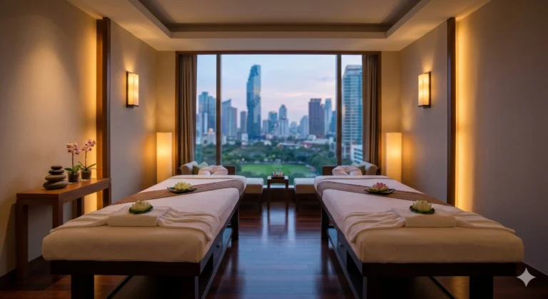 นวด Four Hands Bangkok hotel massage