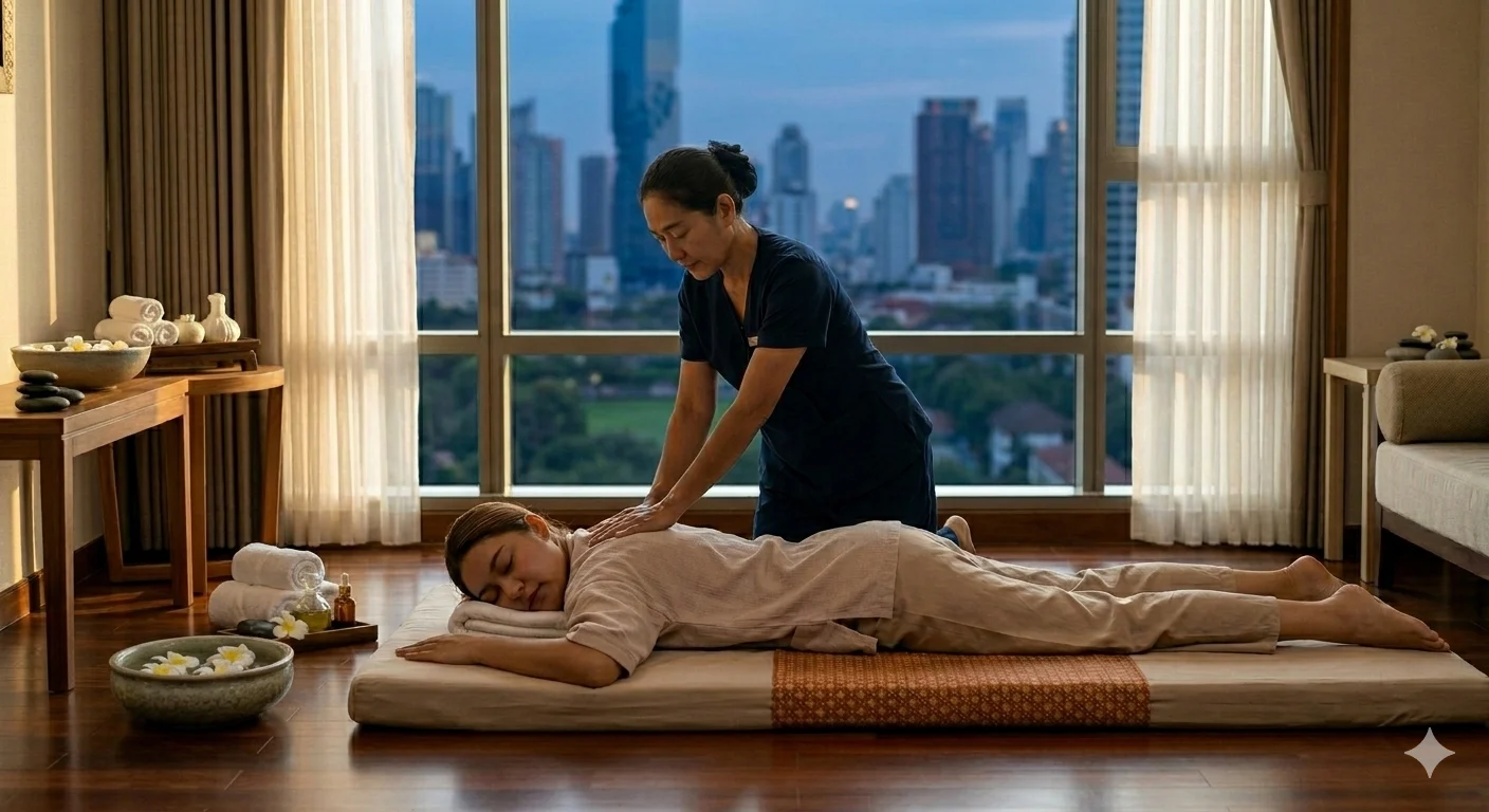 4 hand massage